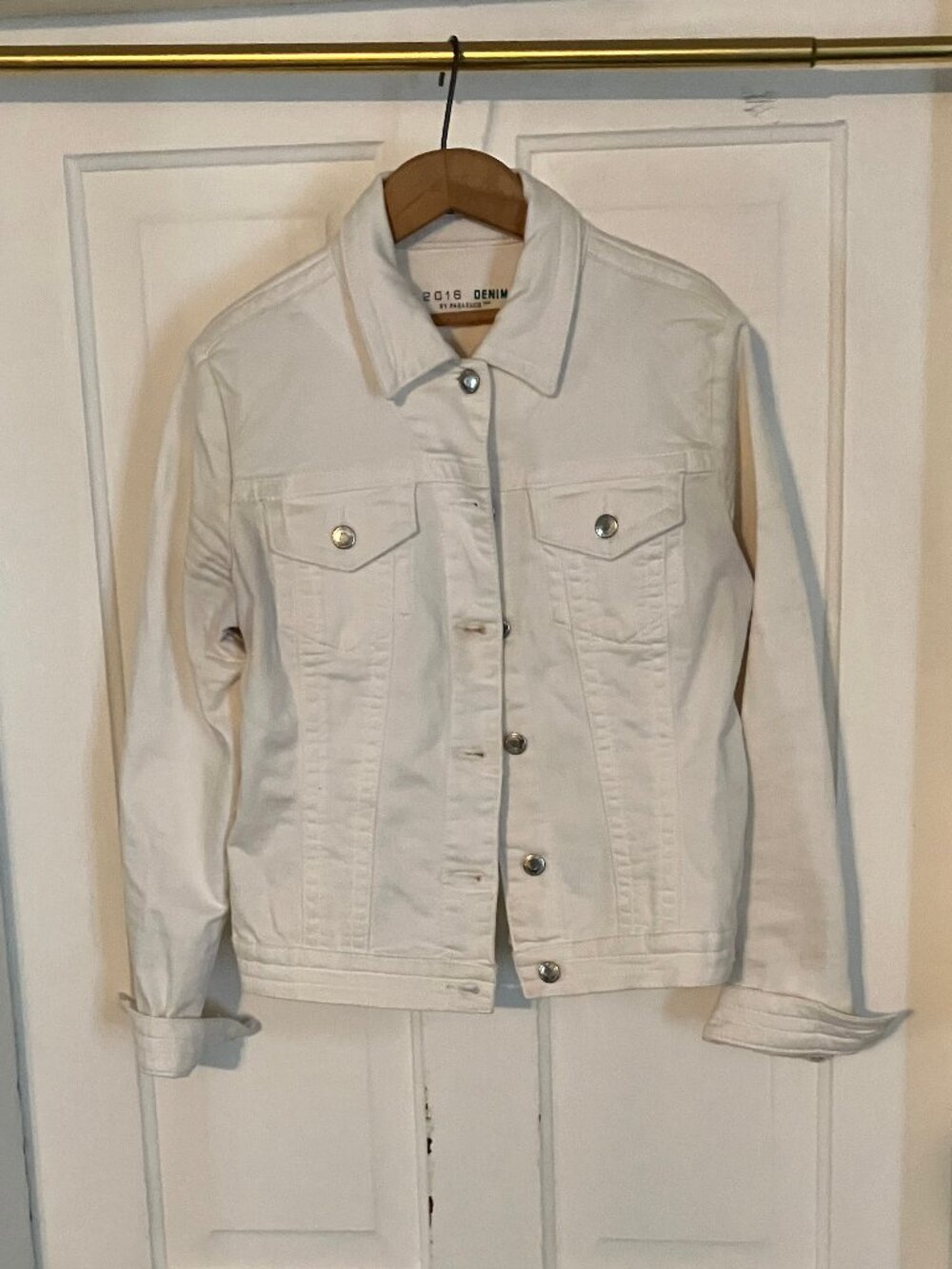 Parasuco White Denim Jacket